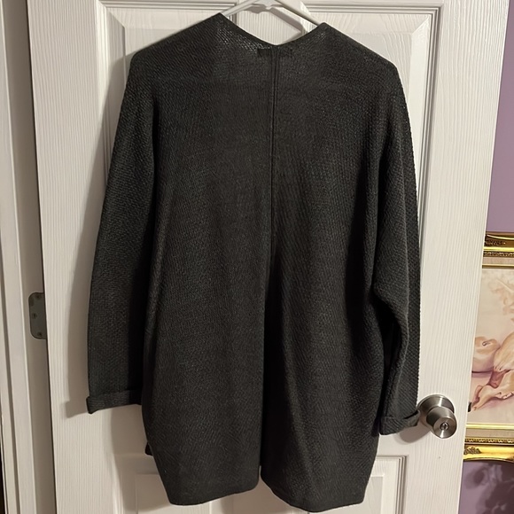 Waffle Knit Open Front Cardigan size M/L - Picture 4 of 7